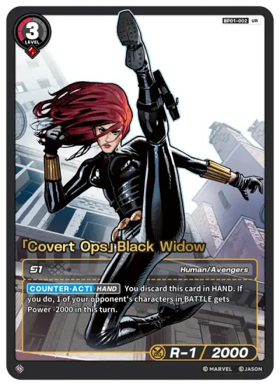 “Covert Ops” Black Widow