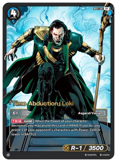 “Time Abduction” Loki