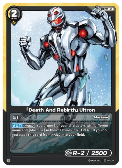 “Death And Rebirth” Ultron