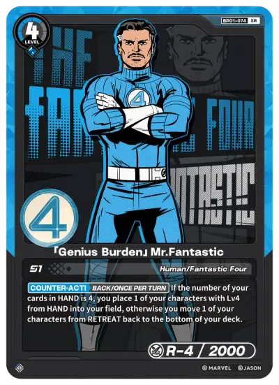 “Genius Burden” Mr.Fantastic