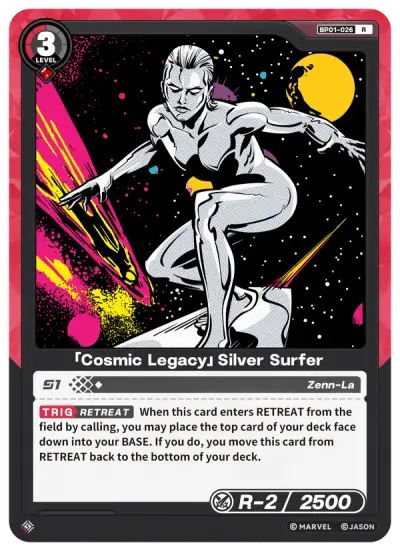“Cosmic Legacy” Silver Surfer