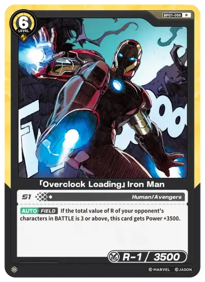 “Overclock Loading” Iron Man