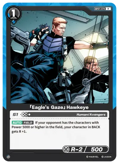“Eagle's Gaze” Hawkeye