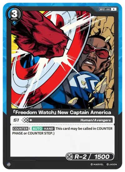 “Freedom Watch” New Captain America