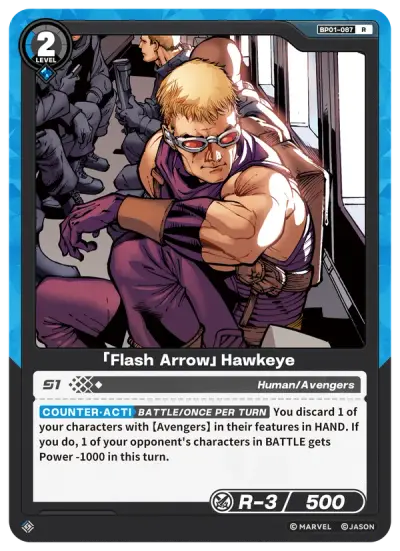 “Flash Arrow” Hawkeye