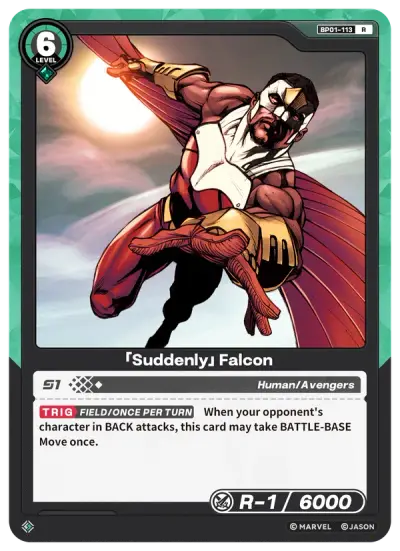 “Suddenly” Falcon