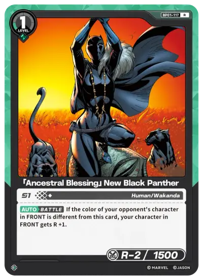 “Ancestral Blessing” New Black Panther