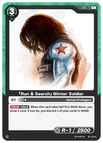 “Run & Search” Winter Soldier