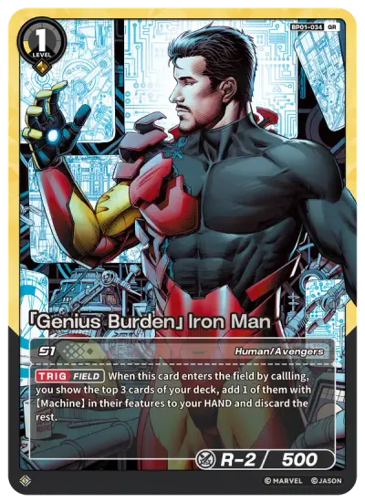 “Genius Burden” Iron Man