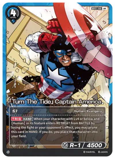 “Turn The Tide” Captain America