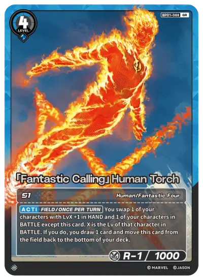 “Fantastic Calling” Human Torch