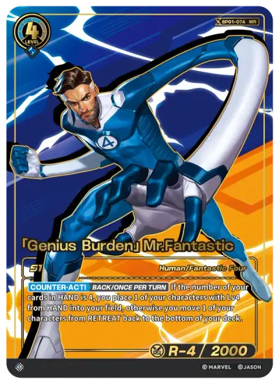 “Genius Burden” Mr.Fantastic
