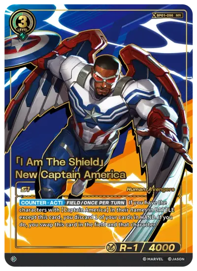 “I Am The Shield” New Captain America