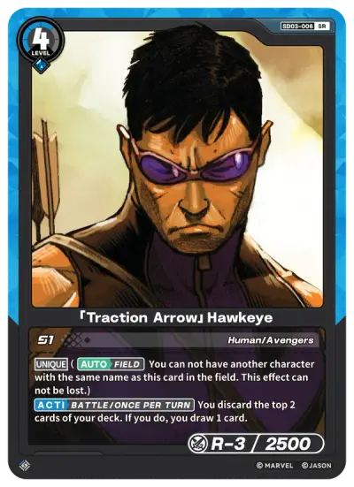 “Traction Arrow” Hawkeye
