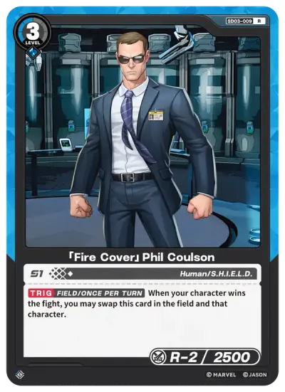“Fire Cover” Phil Coulson