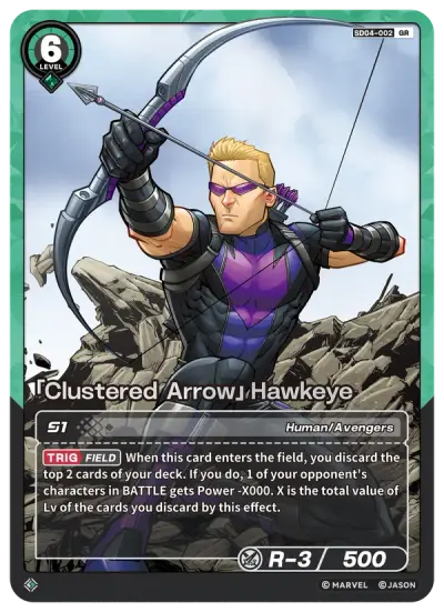 “Clustered Arrow” Hawkeye
