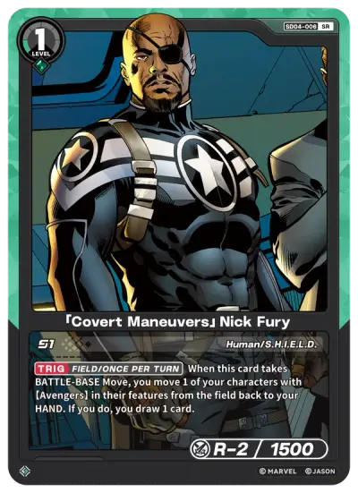 “Covert Maneuvers” Nick Fury