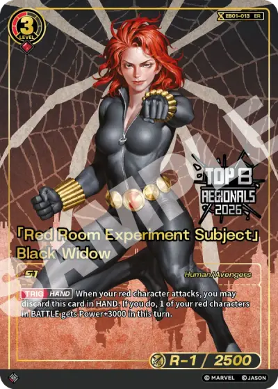 “Red Room Experiment Subject” Black Widow