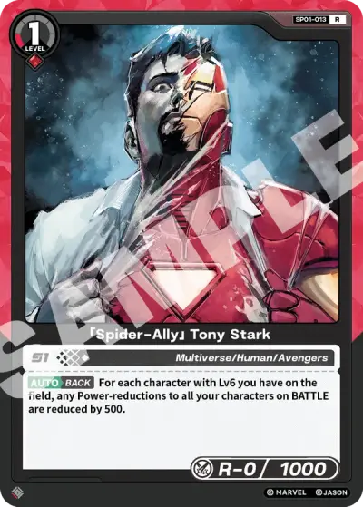 “Spider-Ally” Tony Stark
