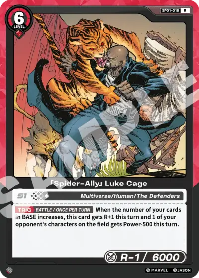 “Spider-Ally” Luke Cage