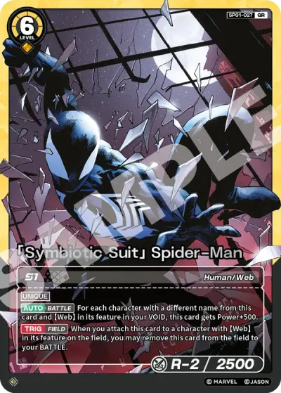 “Symbiotic Suit” Spider-Man