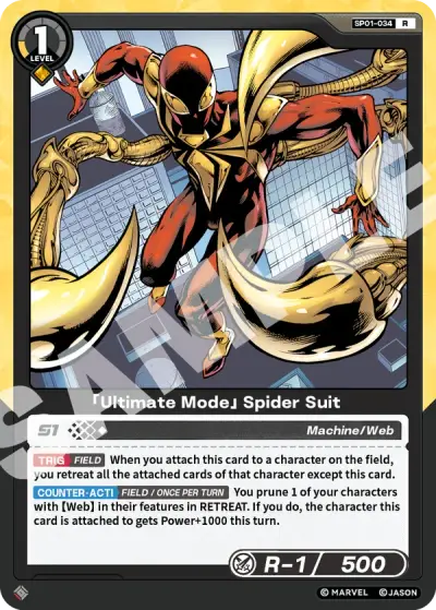 “Ultimate Mode” Spider Suit