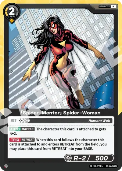 “Spider-Mentor” Spider-Woman