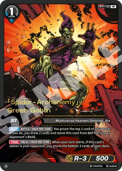 “Spider-Archenemy” Green Goblin
