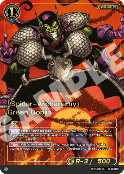 “Spider-Archenemy” Green Goblin