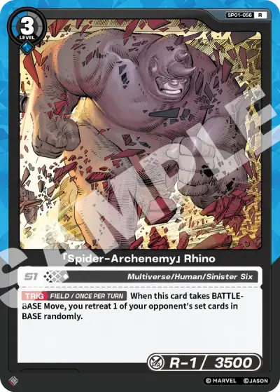 “Spider-Archenemy” Rhino