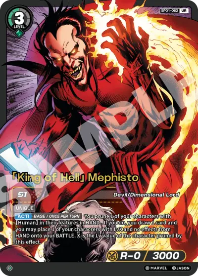 “King of Hell” Mephisto