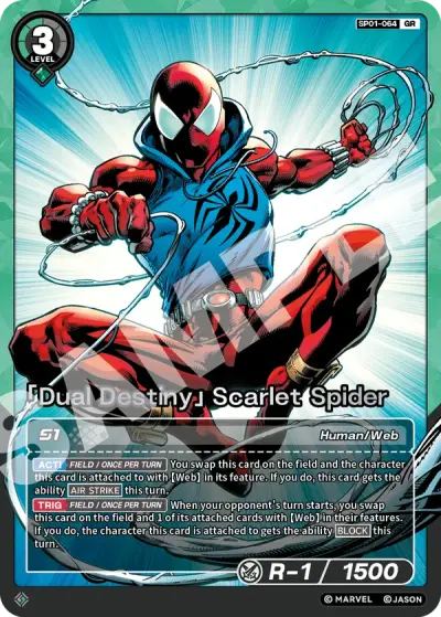 “Dual Destiny” Scarlet Spider
