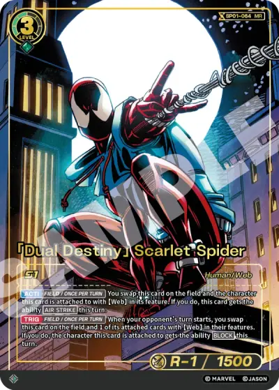 “Dual Destiny” Scarlet Spider
