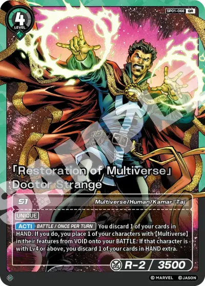 “Restoration of Multiverse” Doctor Strange