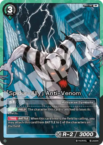 “Spider-Ally” Anti-Venom