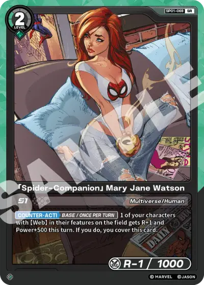 “Spider-Companion” Mary Jane Watson