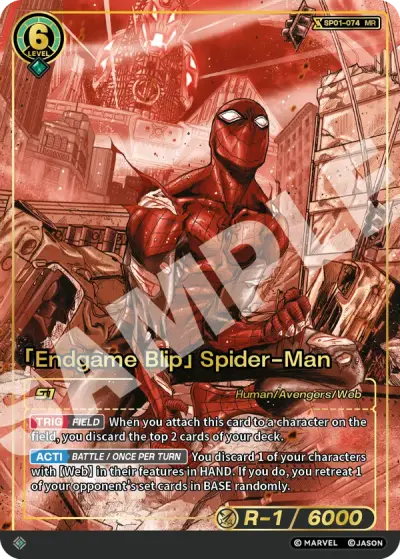 “Endgame Blip” Spider-Man