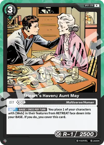 “Heart's Haven” Aunt May